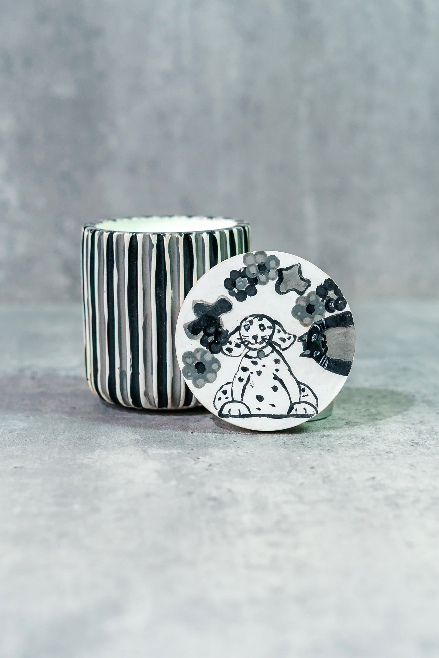 Little Dalmatian Candle Jar