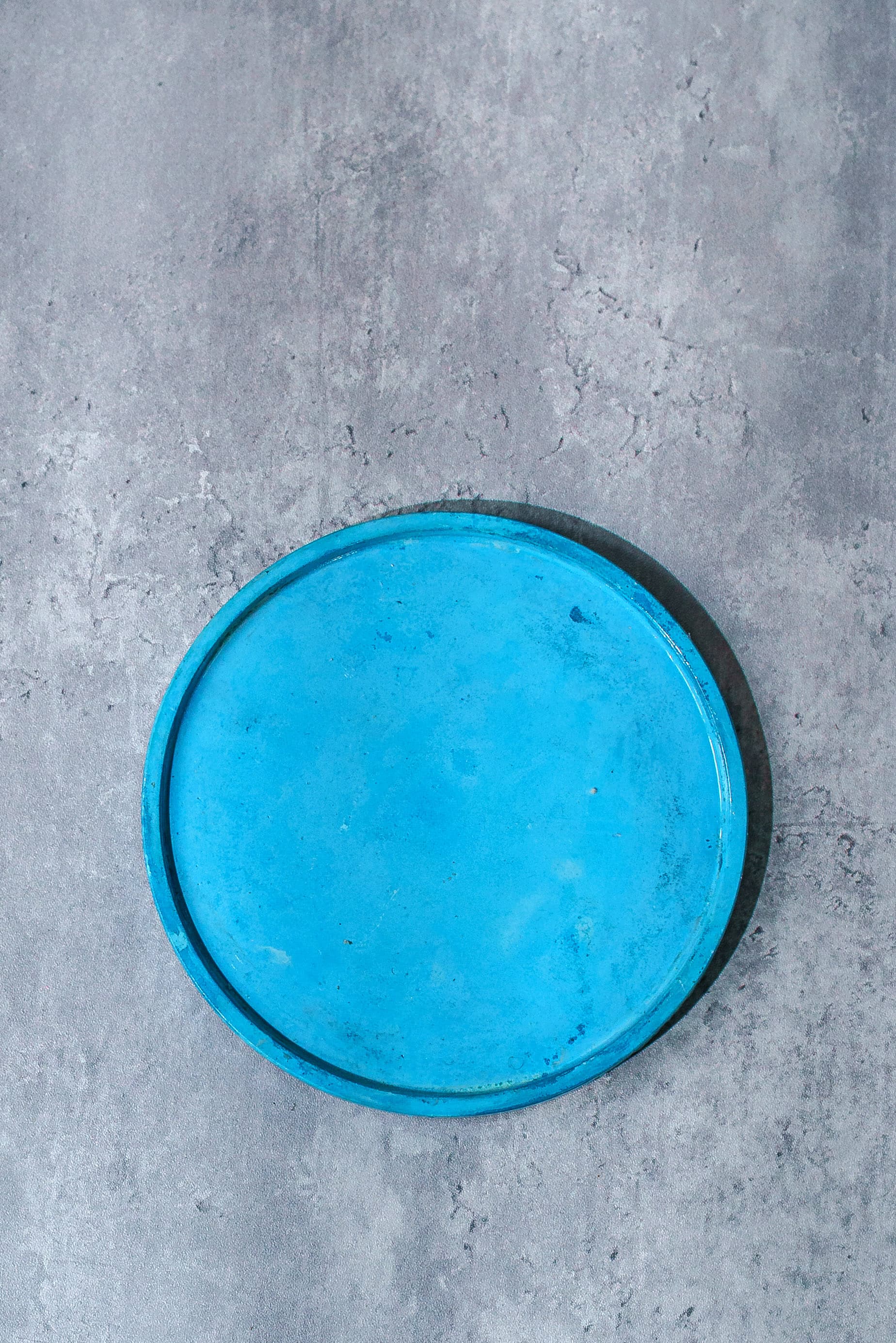 Blueberry — Blue Round Tray