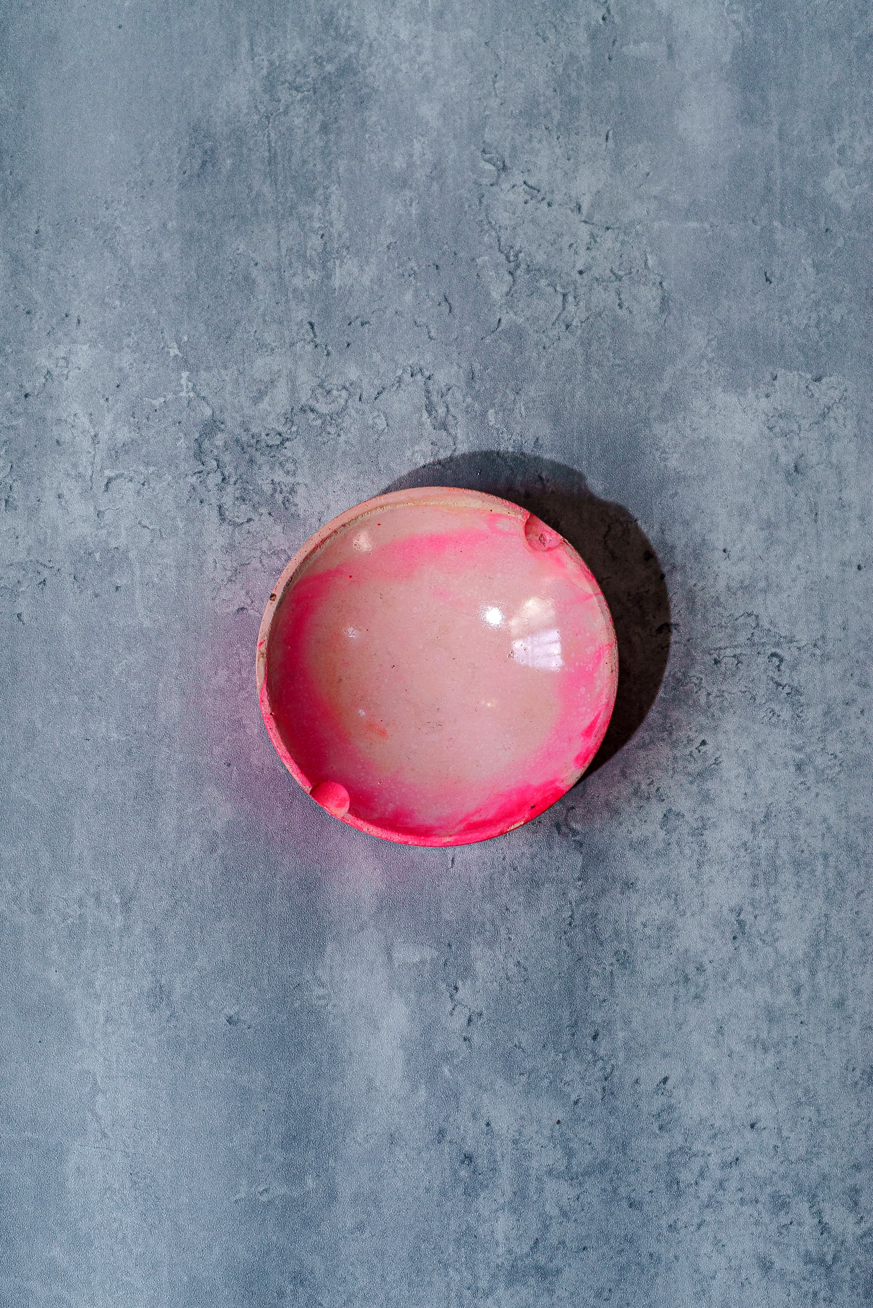 Hot Pink Ashtray & Jewellery Dish