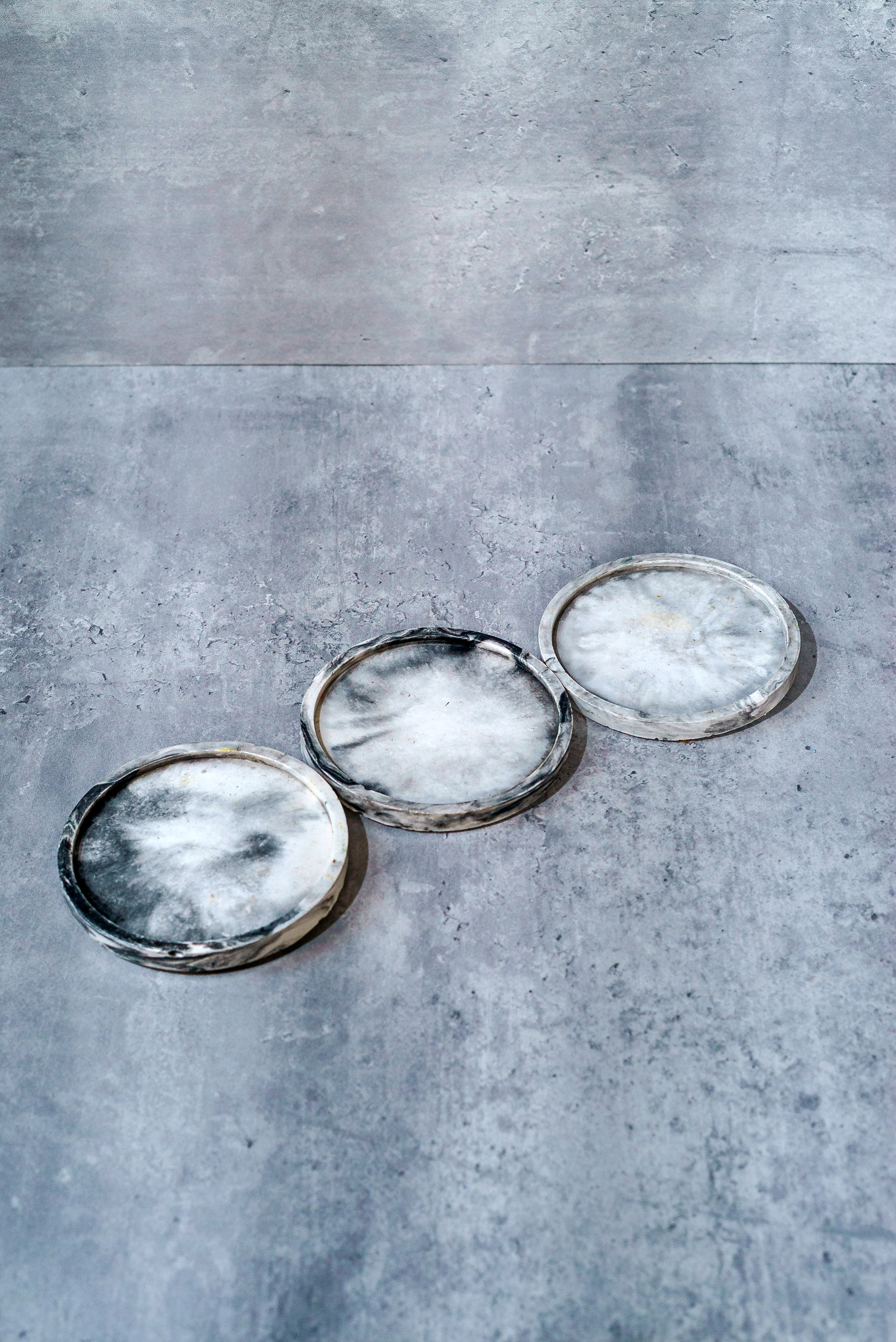Smoke & Ash Coasters, Set of 3