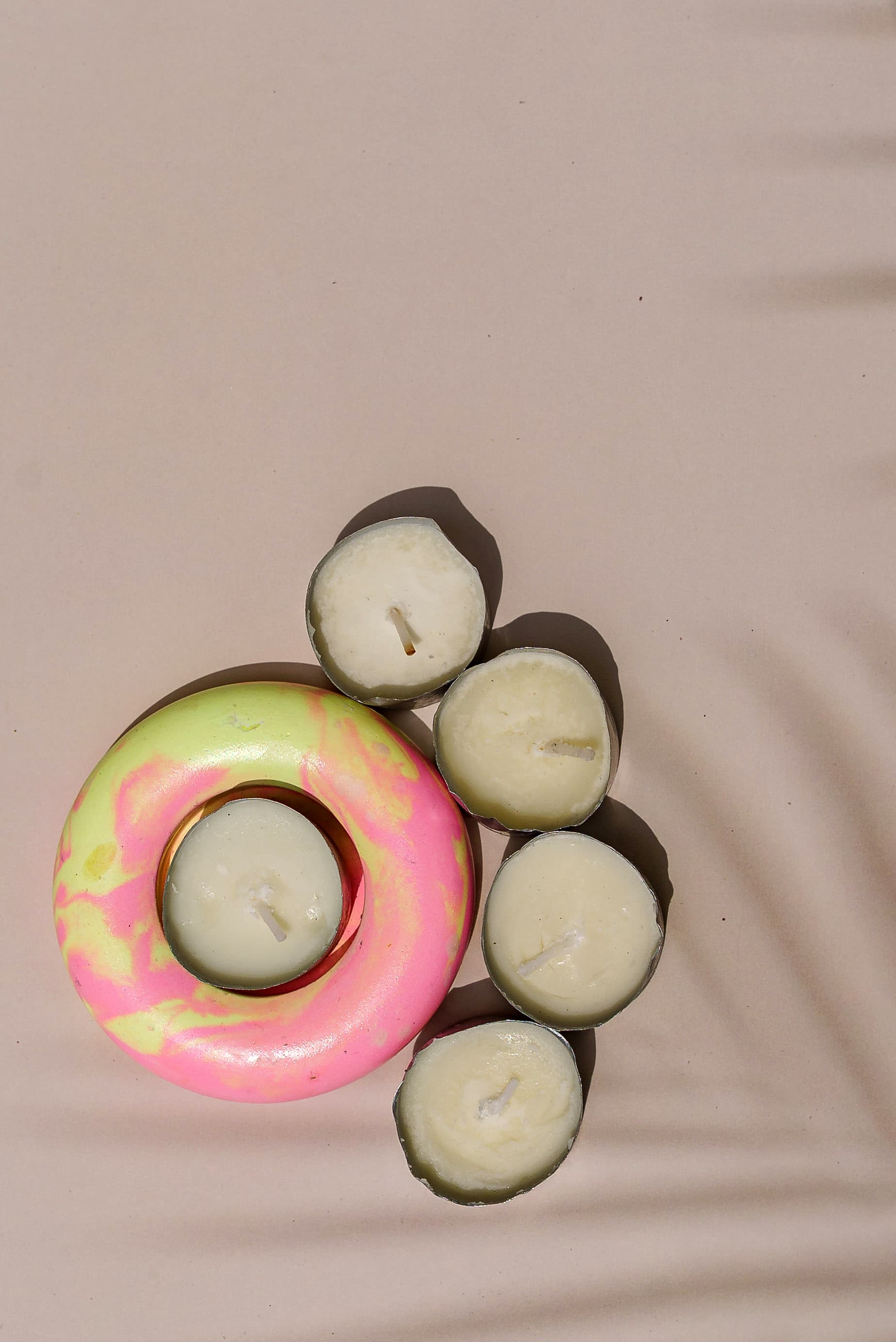 Bubblegum Tealight Set